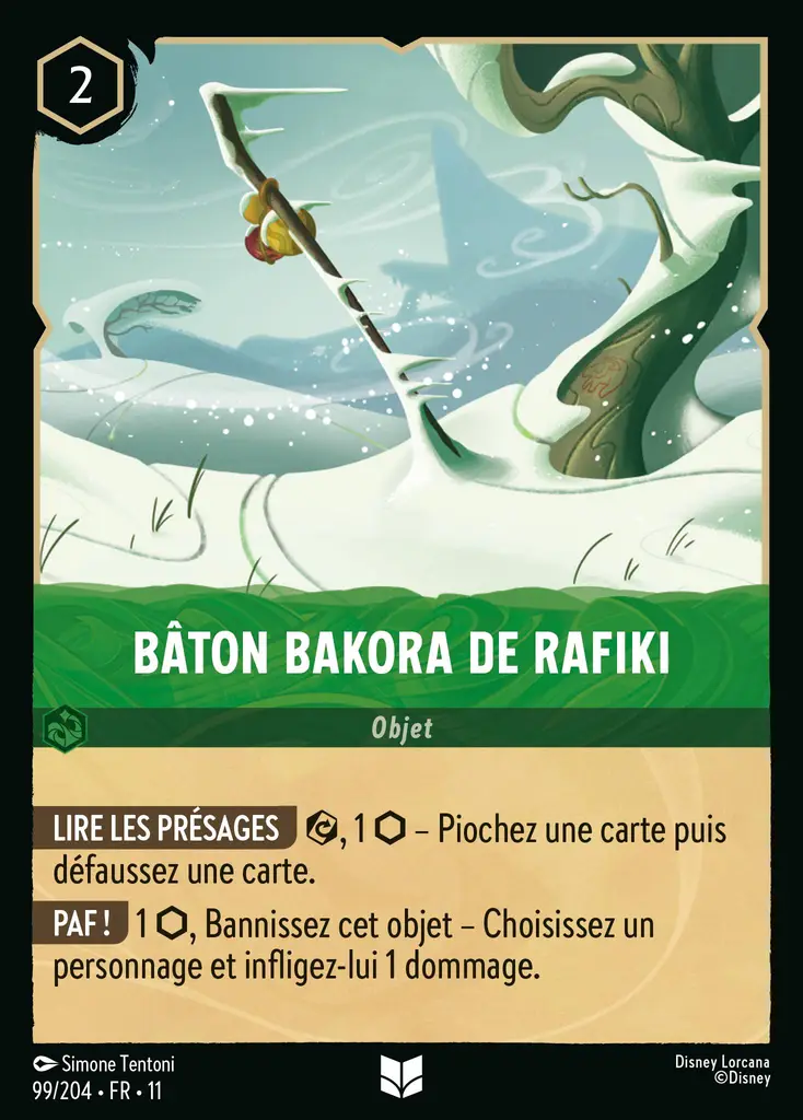 LOR11 [FR] WSP 099 BATON BAKORA DE RAFIKI (UNCO)