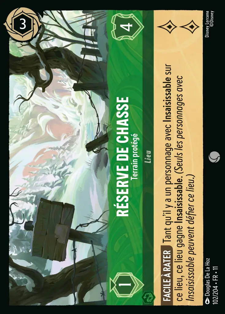 LOR11 [FR] WSP 102 RESERVE DE CHASSE - TERRAIN PROTEGE (COMMUNE)