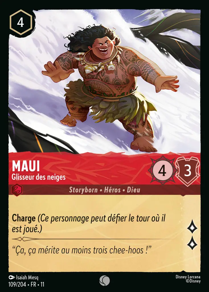 LOR11 [FR] WSP 109 MAUI - GLISSEUR DES NEIGES (COMMUNE)