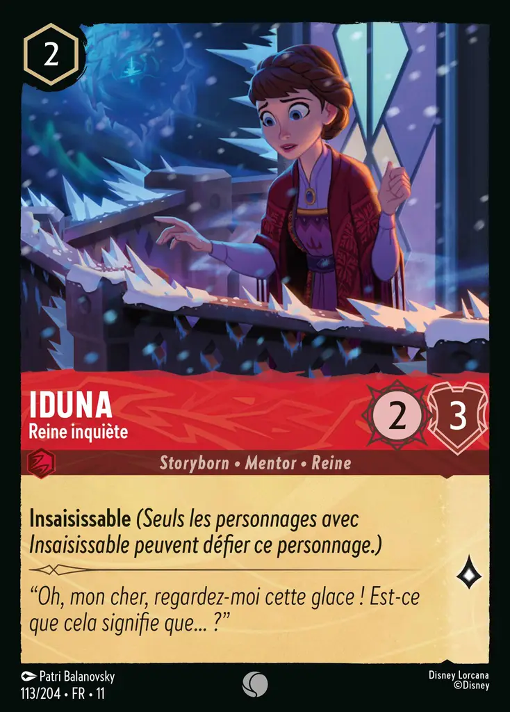 LOR11 [FR] WSP 113 IDUNA - REINE INQUIETE (COMMUNE)