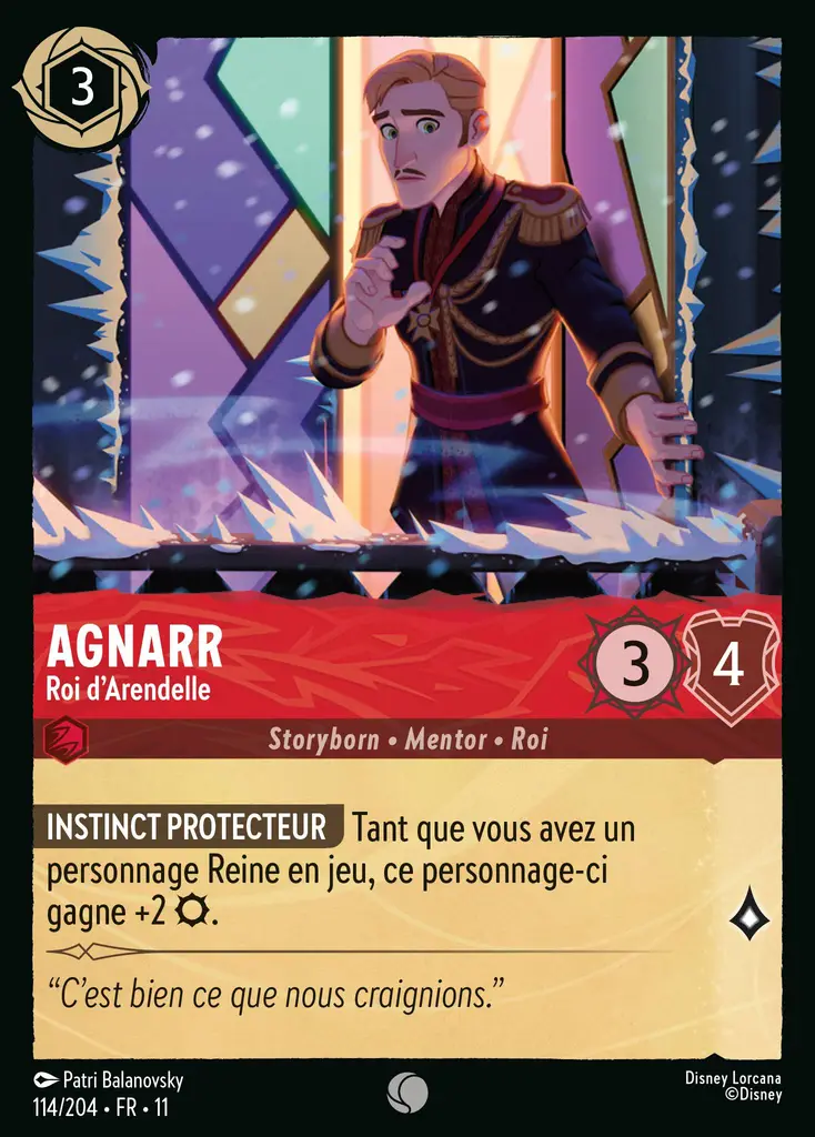 LOR11 [FR] WSP 114 AGNARR - ROI D'ARENDELLE (COMMUNE)