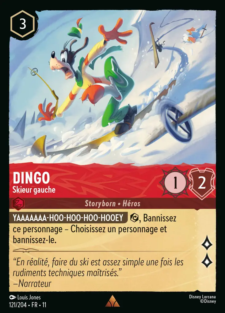 LOR11 [FR] WSP 121 DINGO - SKIEUR GAUCHE (COMMUNE)