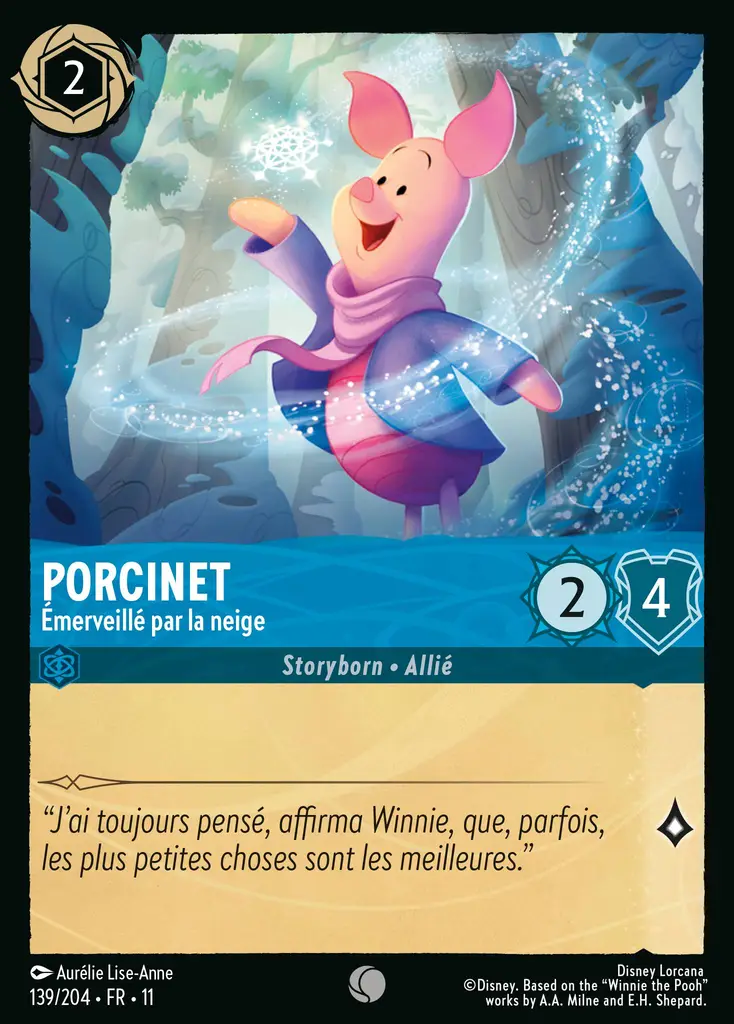 LOR11 [FR] WSP 139 PORCINET - &Eacute;MERVEILLE PAR LA NEIGE (COMMUNE)
