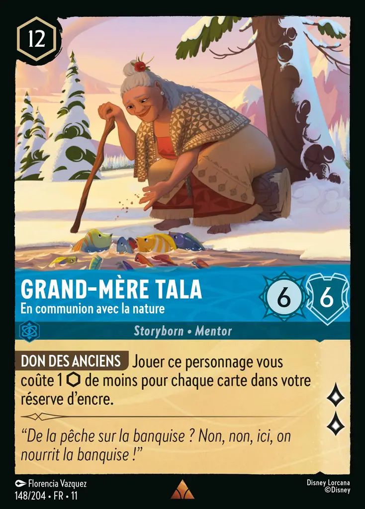 LOR11 [FR] WSP 148 GRAND-MERE TALA - EN COMMUNION AVEC LA NATURE (RARE)