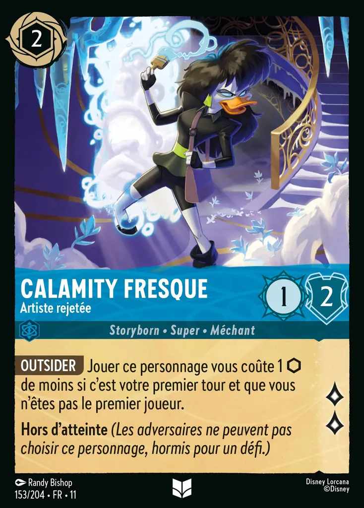 LOR11 [FR] WSP 153 CALAMITY FRESQUE - ARTISTE REJETEE (UNCO)