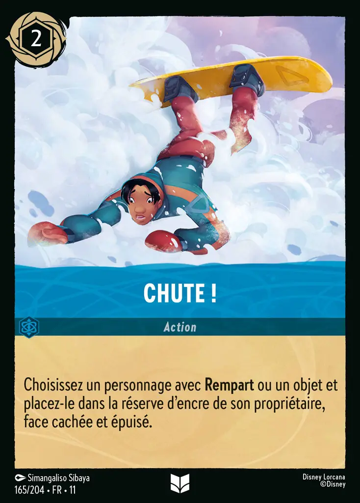 LOR11 [FR] WSP 165 CHUTE ! (UNCO)
