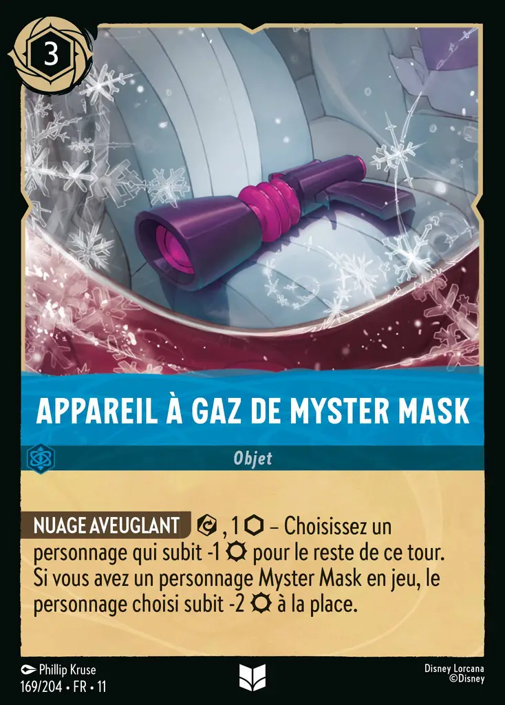 LOR11 [FR] WSP 169 APPAREIL A GAZ DE MYSTER MASK (UNCO)
