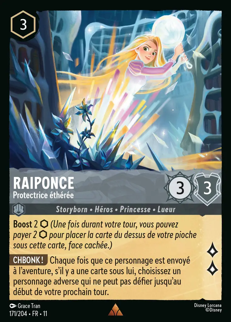 LOR11 [FR] WSP 171 RAIPONCE - PROTECTRICE ETHEREE (RARE)