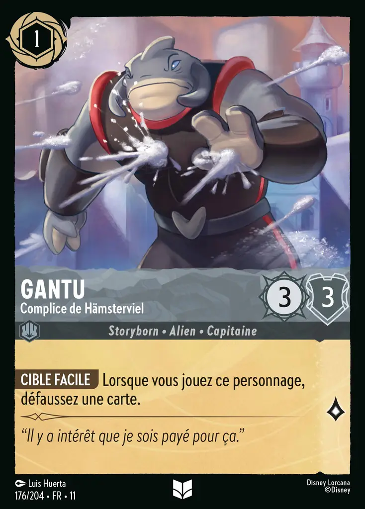 LOR11 [FR] WSP 176 GANTU - COMPLICE DE HAMSTERVIEL (UNCO)