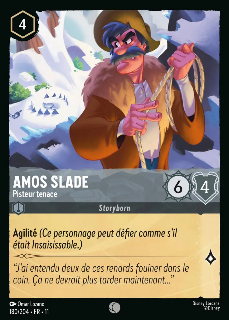 LOR11 [FR] WSP 180 AMOS SLADE - PISTEUR TENACE (COMMUNE)