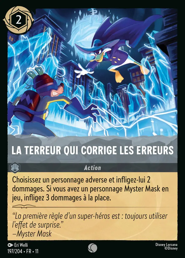 LOR11 [FR] WSP (FOIL) 197 LA TERREUR QUI CORRIGE LES ERREURS (COMMUNE)