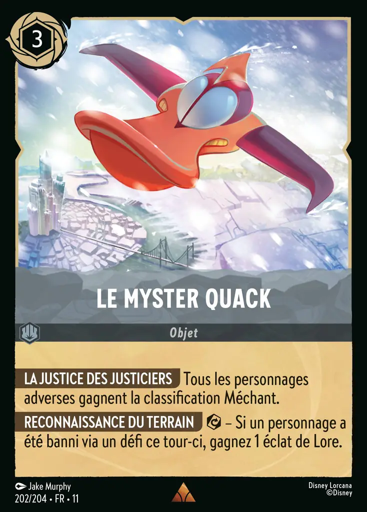 LOR11 [FR] WSP 202 LE MYSTER QUACK (RARE)