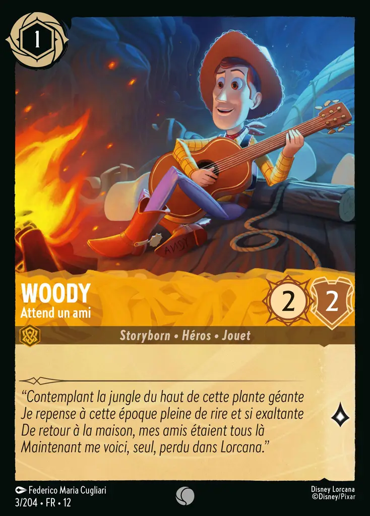 LOR12 [FR] WIL 003 WOODY, ATTEND UN AMI (COMMUNE)