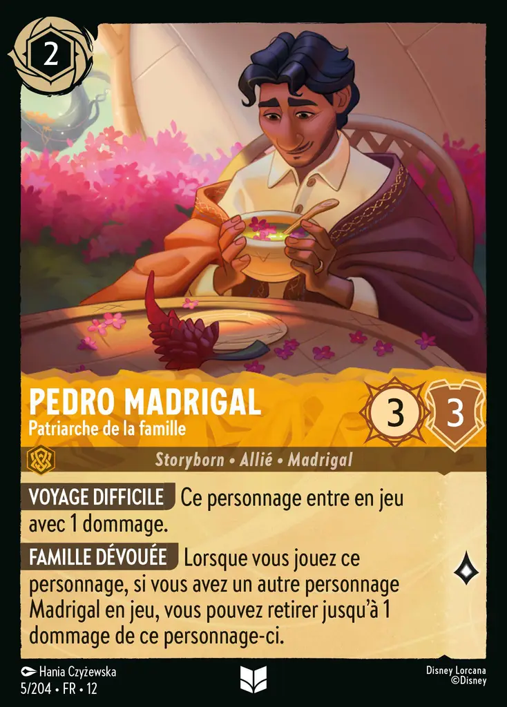 LOR12 [FR] WIL 005 PEDRO MADRIGAL, PATRIARCHE DE LA FAMILLE (UNCO)