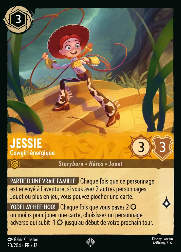 LOR12 [FR] WIL 020 JESSIE, COWGIRL ENERGIQUE (SUPER RARE)