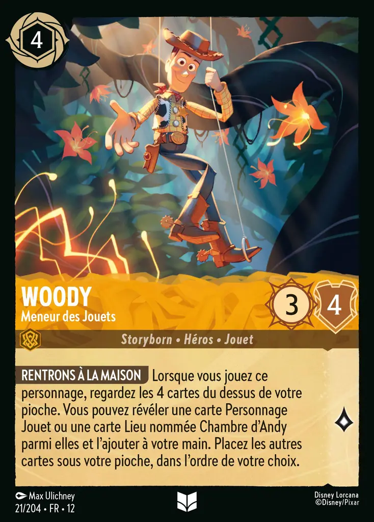 LOR12 [FR] WIL 021 WOODY, MENEUR DES JOUETS (UNCO)
