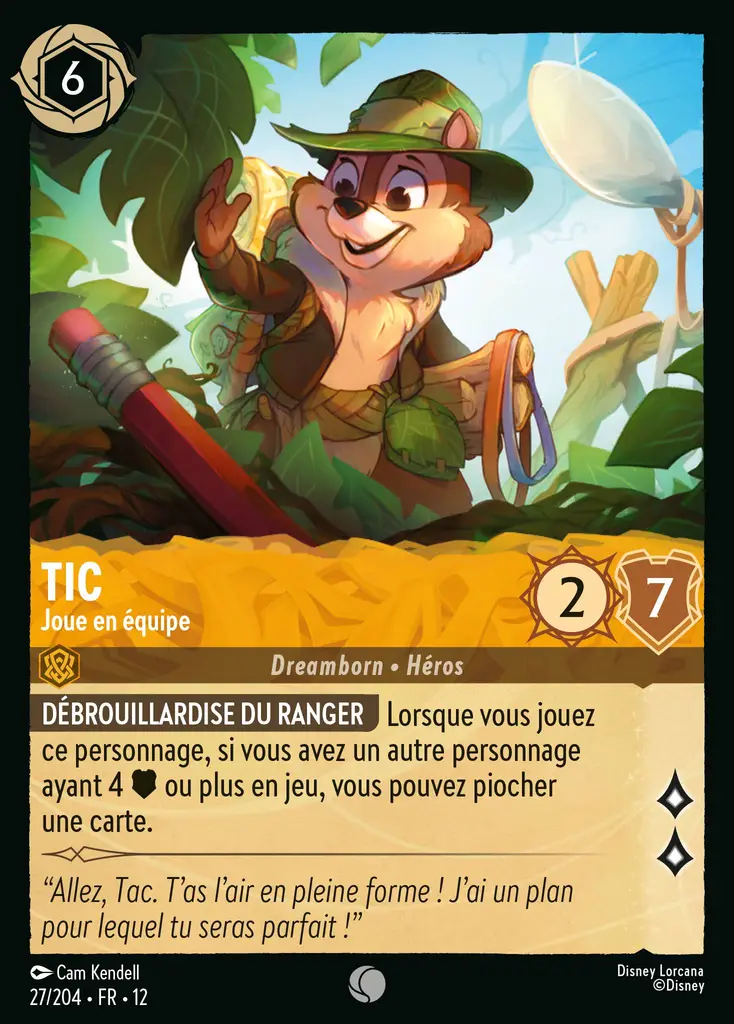 LOR12 [FR] WIL 027 TIC, JOUE EN EQUIPE (COMMUNE)