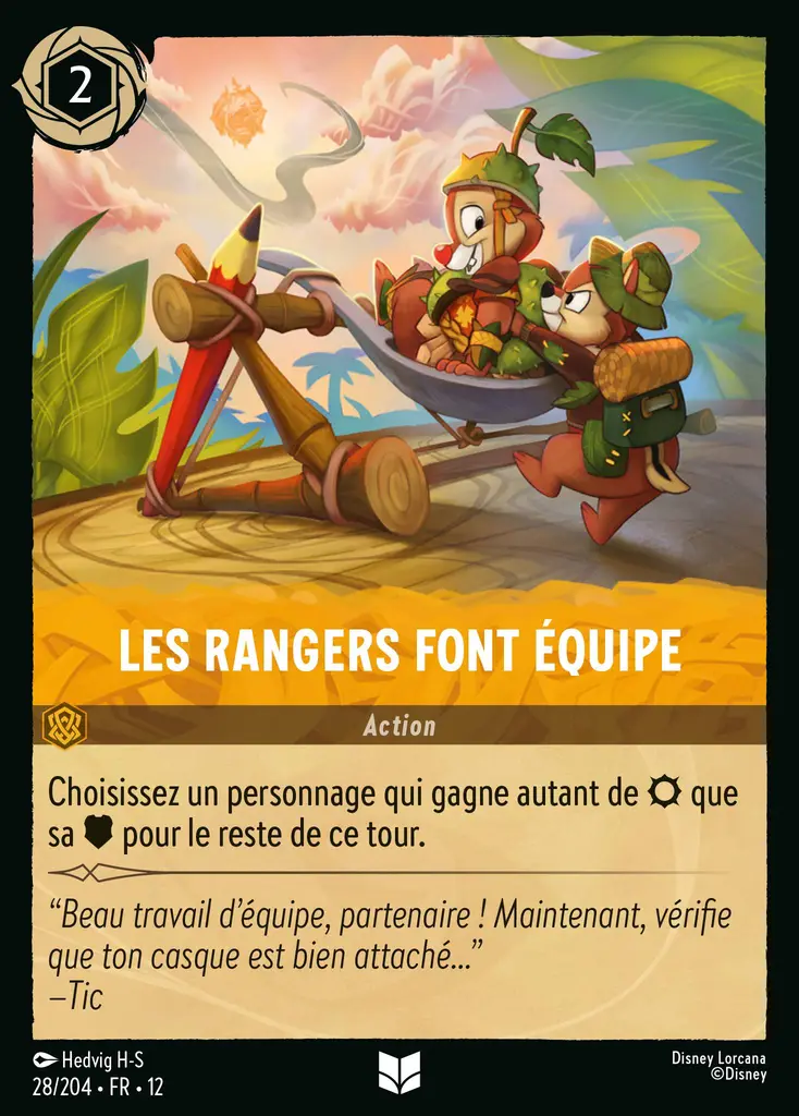 LOR12 [FR] WIL 028 LES RANGERS FONT EQUIPE (UNCO)