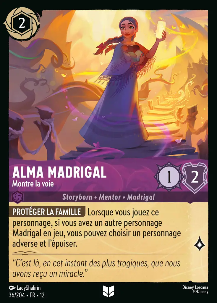 LOR12 [FR] WIL 036 ALMA MADRIGAL, MONTRE LA VOIE (UNCO)