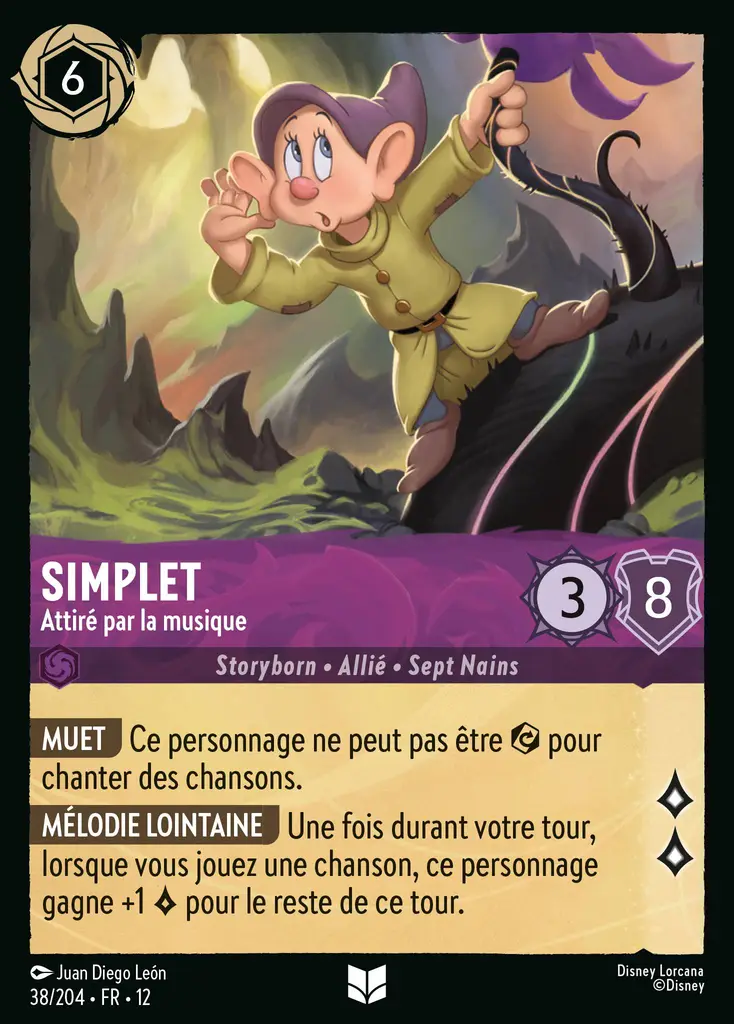 LOR12 [FR] WIL 038 SIMPLET, ATTIRE PAR LA MUSIQUE (UNCO)
