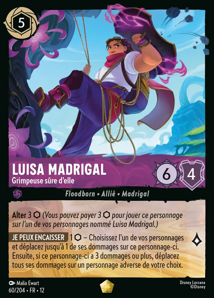 LOR12 [FR] WIL 060 LUISA MADRIGAL, GRIMPEUSE SURE D'ELLE (LEGENDAIRE)