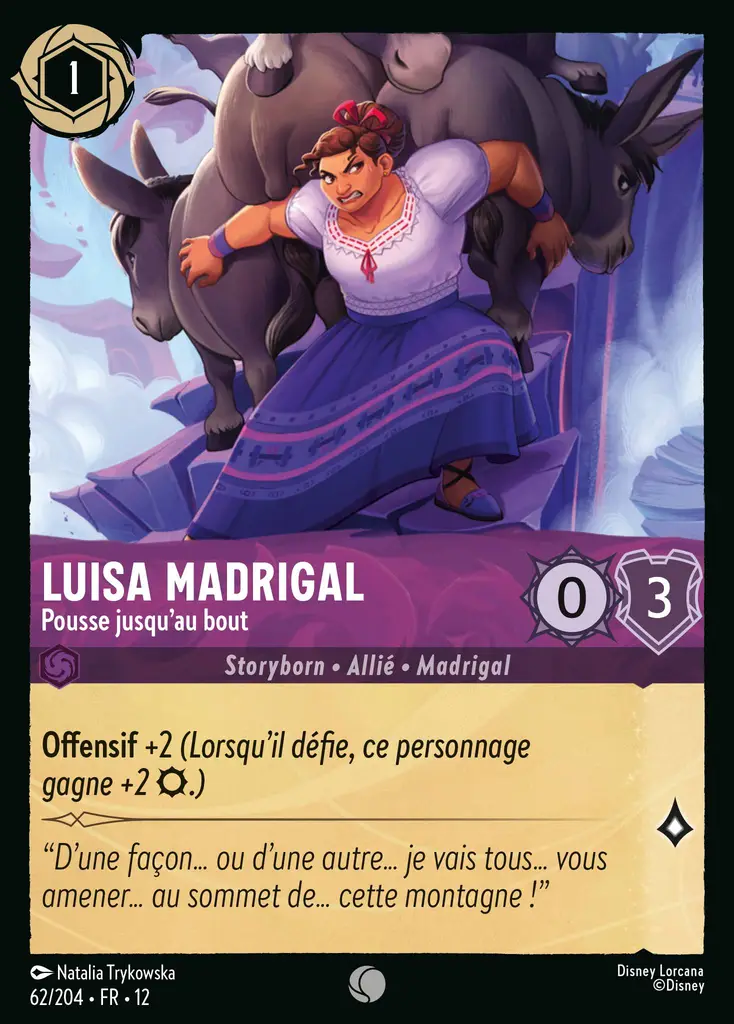 LOR12 [FR] WIL 062 LUISA MADRIGAL, POUSSE JUSQU'AU BOUT (COMMUNE)