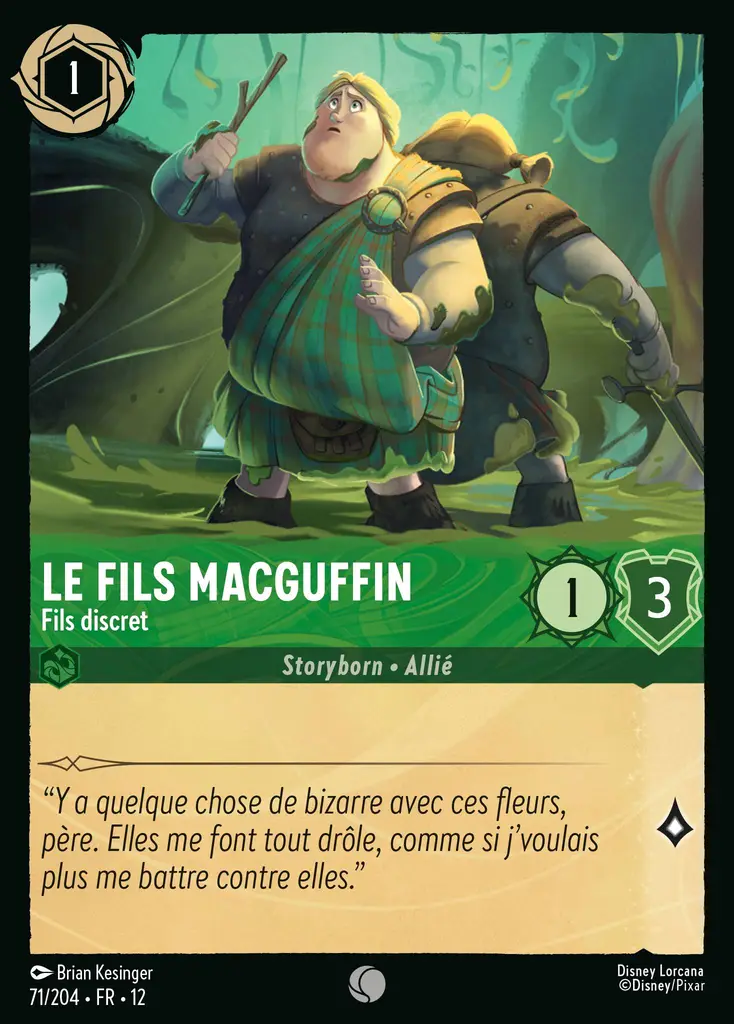 LOR12 [FR] WIL 071 LE FILS MACGUFFIN, FILS DISCRET (COMMUNE)