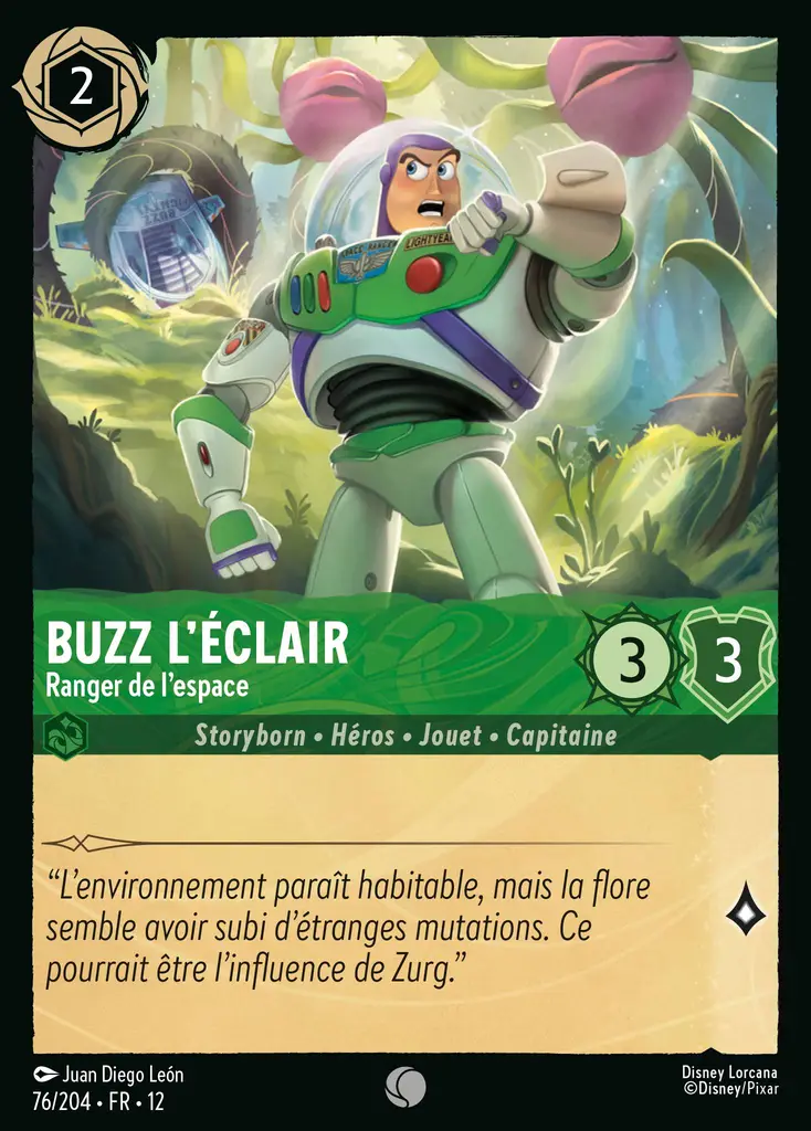 LOR12 [FR] WIL 076 BUZZ L'&Eacute;CLAIR, RANGER DE L'ESPACE (COMMUNE)