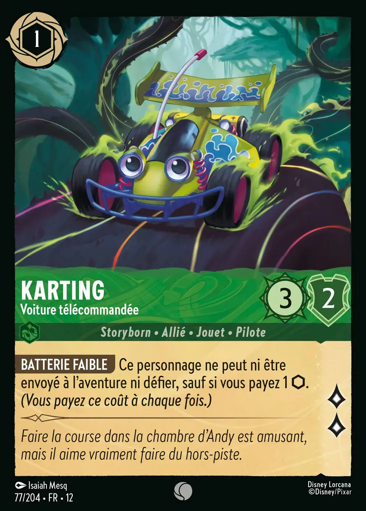 LOR12 [FR] WIL 077 KARTING, VOITURE TELECOMMANDEE (COMMUNE)