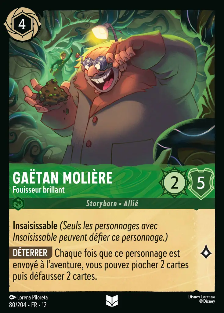 LOR12 [FR] WIL 080 GAETAN MOLIERE, FOUISSEUR BRILLANT (UNCO)