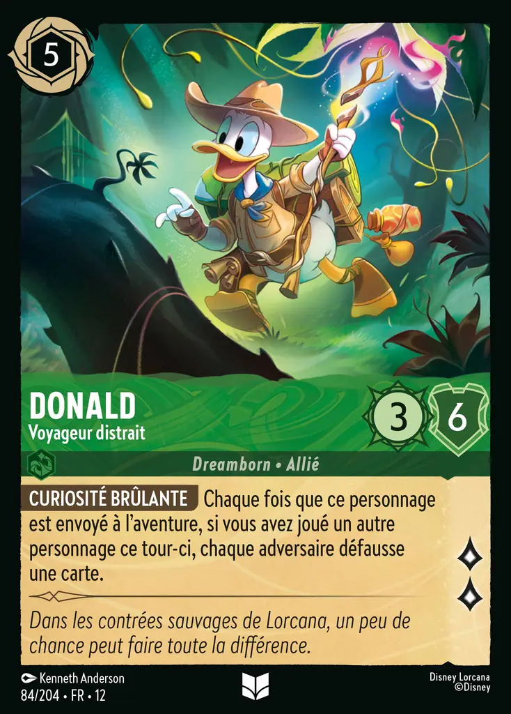 LOR12 [FR] WIL 084 DONALD, VOYAGEUR DISTRAIT (UNCO)