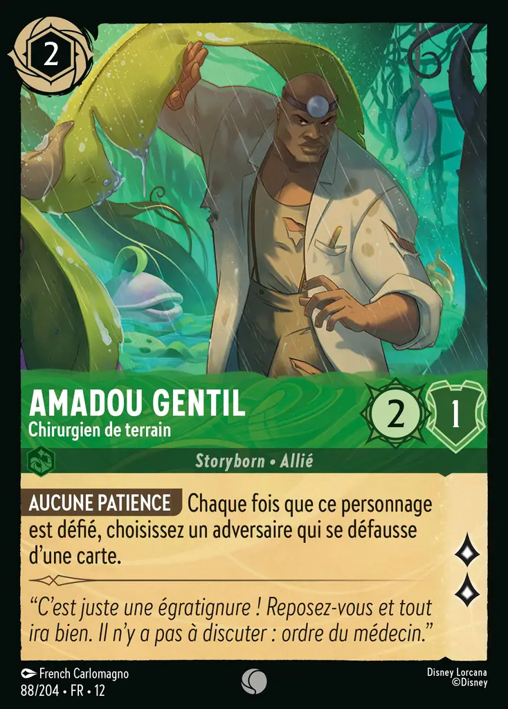 LOR12 [FR] WIL 088 AMADOU GENTIL, CHIRURGIEN DE TERRAIN (COMMUNE)