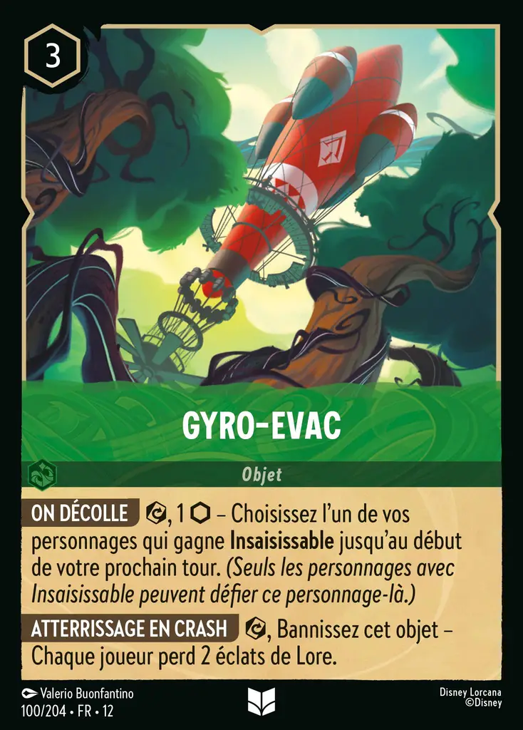 LOR12 [FR] WIL 100 GYRO-EVAC (UNCO)