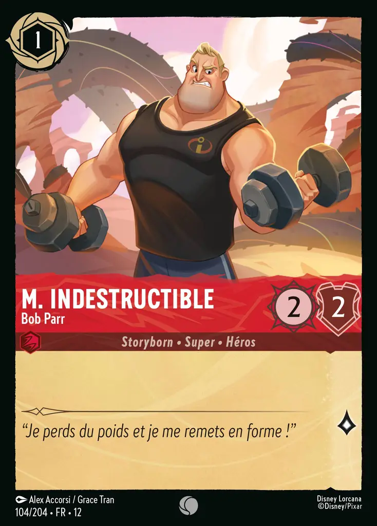 LOR12 [FR] WIL 104 M. INDESTRUCTIBLE, BOB PARR (COMMUNE)