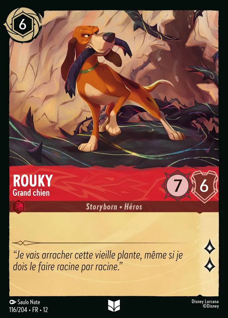 LOR12 [FR] WIL 116 ROUKY, GRAND CHIEN (UNCO)