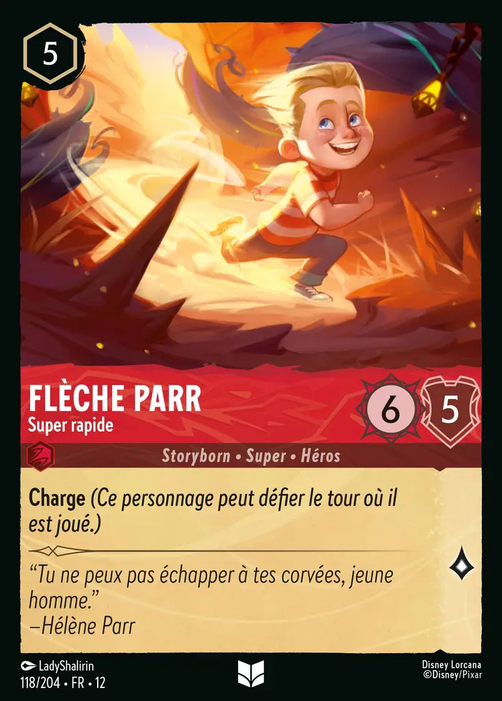 LOR12 [FR] WIL 118 FLECHE PARR, SUPER RAPIDE (UNCO)