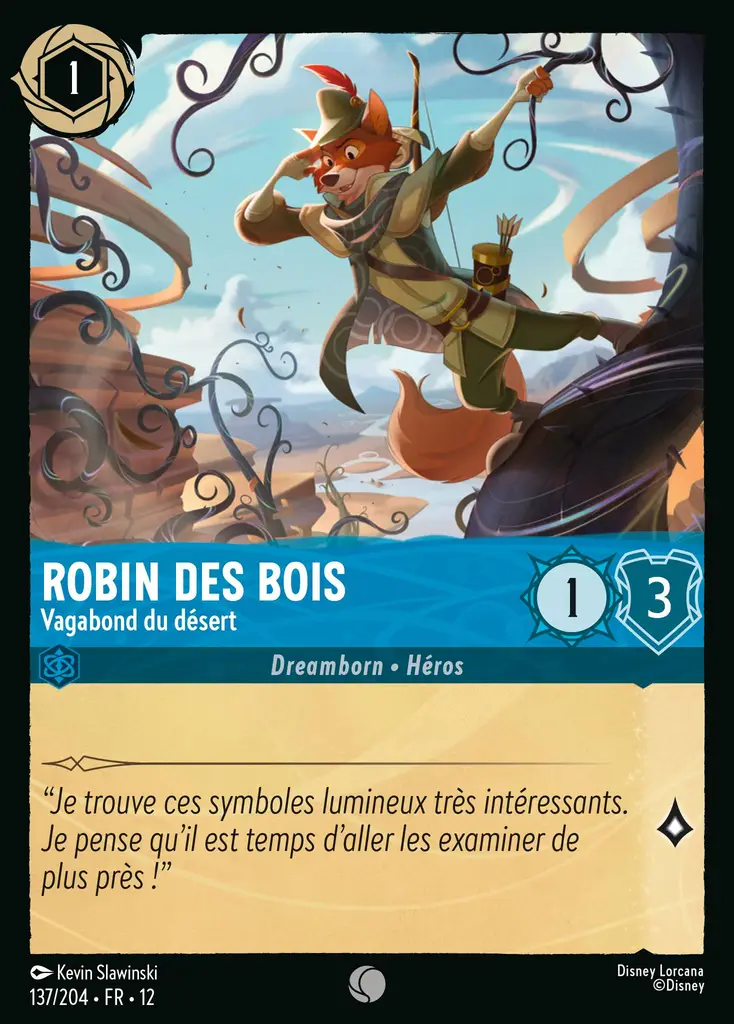 LOR12 [FR] WIL 137 ROBIN DES BOIS, VAGABOND DU DESERT (COMMUNE)