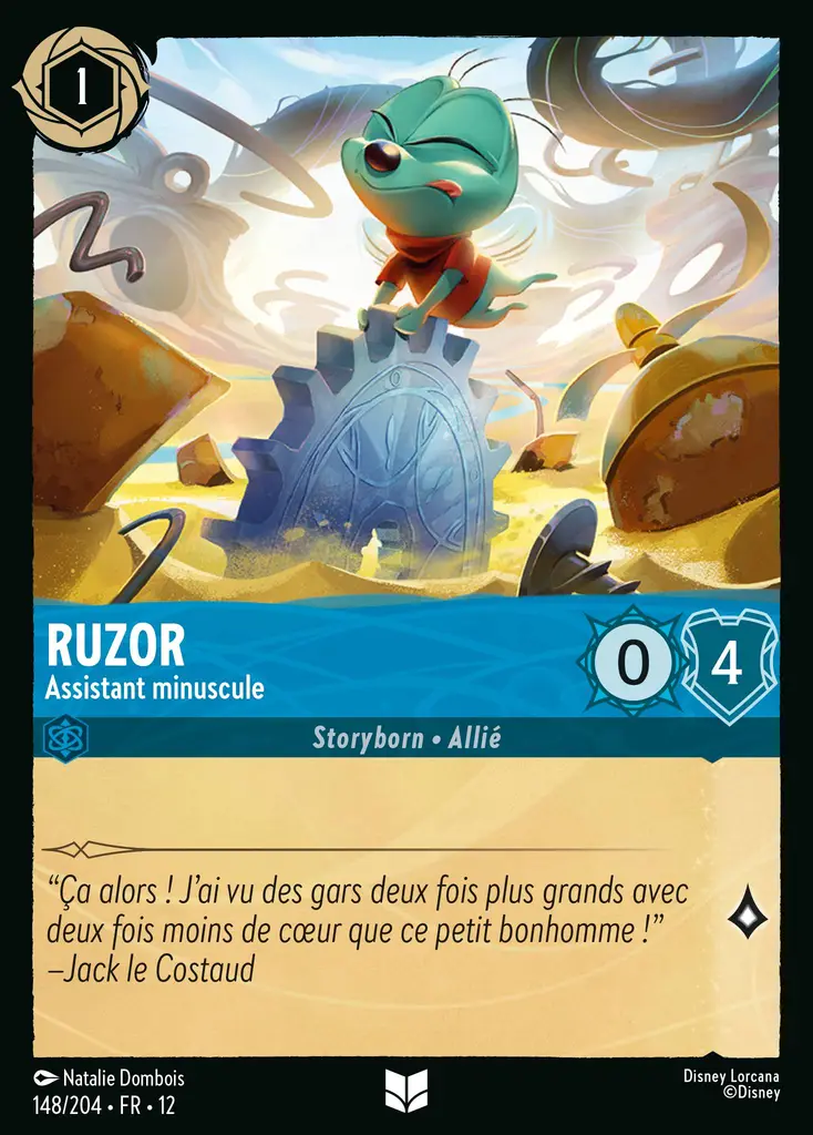 LOR12 [FR] WIL 148 RUZOR, ASSISTANT MINUSCULE (UNCO)