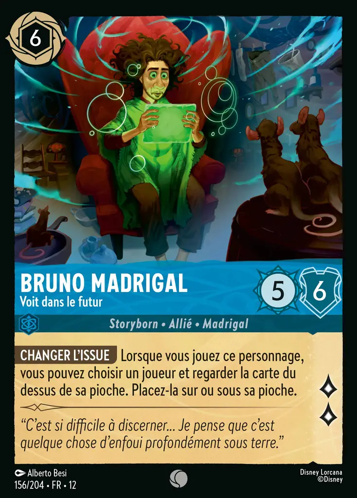 LOR12 [FR] WIL 156 BRUNO MADRIGAL, VOIT DANS LE FUTUR (COMMUNE)