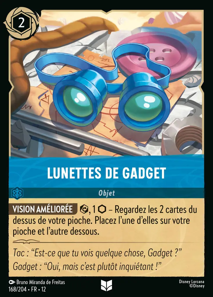 LOR12 [FR] WIL 168 LUNETTES DE GADGET (UNCO)