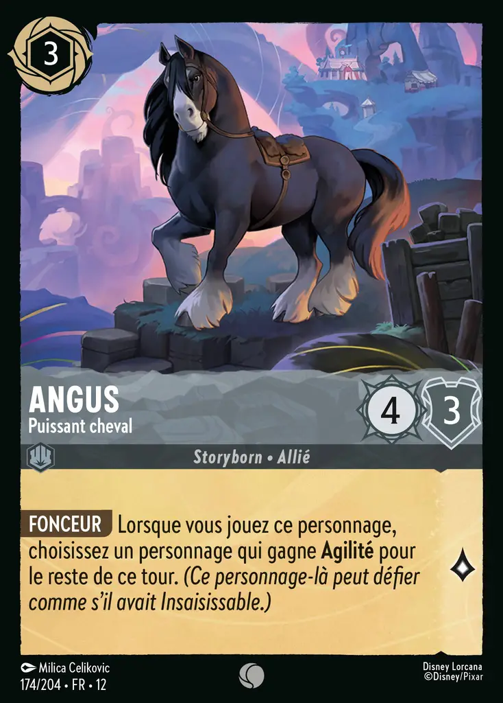 LOR12 [FR] WIL 174 ANGUS, PUISSANT CHEVAL (COMMUNE)