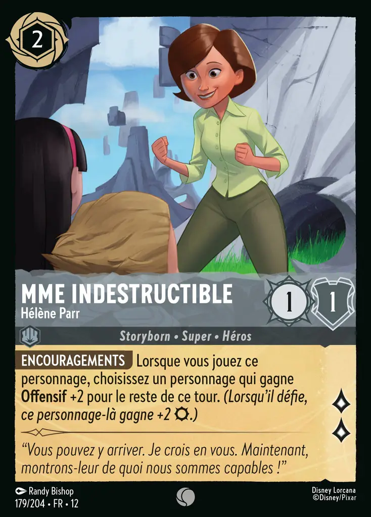 LOR12 [FR] WIL 179 MME INDESTRUCTIBLE, HELENE PARR (COMMUNE)
