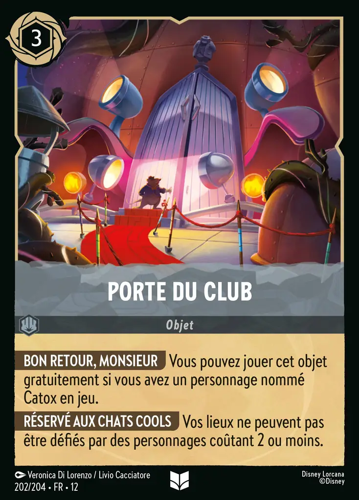 LOR12 [FR] WIL 202 PORTE DU CLUB (UNCO)