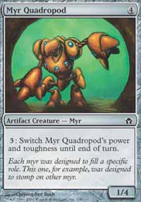 MTG [FR] 5DN (FOIL) 138 QUADRIPODE MYR (CREATURE-ARTEFACT : MYR)
