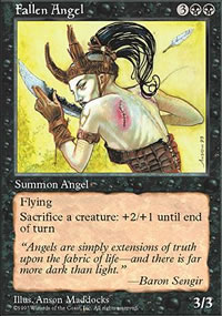 MTG [FR] 5ED 161 ANGE DECHU (INVOQUER : ANGE)