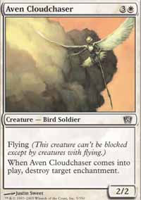MTG [FR] 8ED 005 AVEMAIN CHASSE-NUAGE (CREATURE : OISEAU ET SOLDAT)
