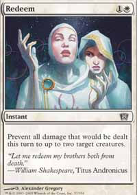 MTG [FR] 8ED (FOIL) 037 RACHAT DES PECHES (ÉPHEMERE)