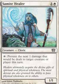MTG [FR] 8ED (FOIL) 041 GUERISSEUR SANCTIF (CREATURE : HUMAIN ET CLERC)