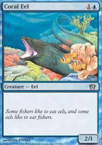 MTG [FR] 8ED (FOIL) 070 ANGUILLE DES CORAUX (CREATURE : POISSON)