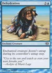 MTG [FR] 8ED 075 DESHYDRATATION (ENCHANTEMENT : AURA)
